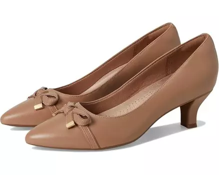 Туфли Clarks Kepley Holly, цвет Warm Beige Leather