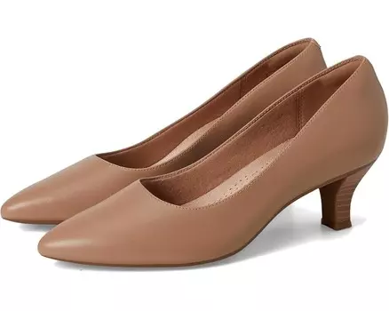 Туфли Clarks Kepley Vine, цвет Warm Beige Leather