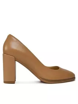 Туфли Clarks, коричневый