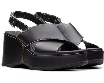 Туфли Clarks Manon Wish, цвет Black Leather