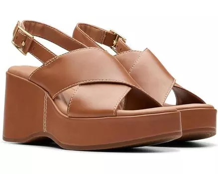 Туфли Clarks Manon Wish, цвет Tan Leather