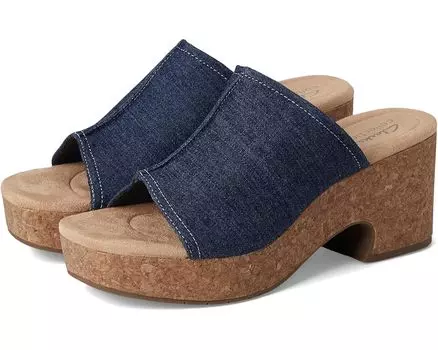 Туфли Clarks Nerisa Vine, цвет Dark Denim Textile