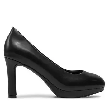 Туфли Clarks Pavona Court 26177577 Black Leather, черный