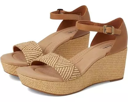 Туфли Clarks Rose Ease, цвет Light Tan Leather