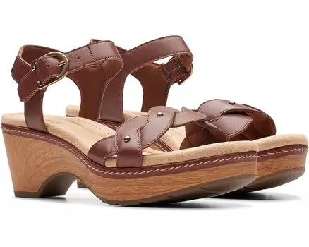 Туфли Clarks Seannah Way, цвет British Tan Leather