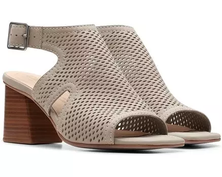 Туфли Clarks Siara 65 Flow, цвет Stone Nubuck