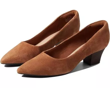 Туфли Clarks Teresa Step, цвет Dark Tan Suede