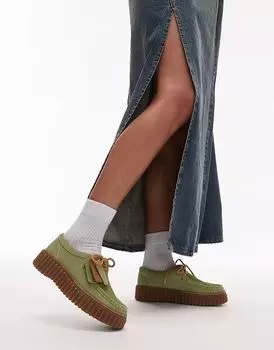 Туфли Clarks Torhill Bee из яблочной замши