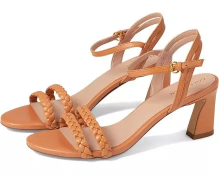 Туфли Cole Haan Alyse Braided Sandal 65 mm, цвет Natural Tan Leather