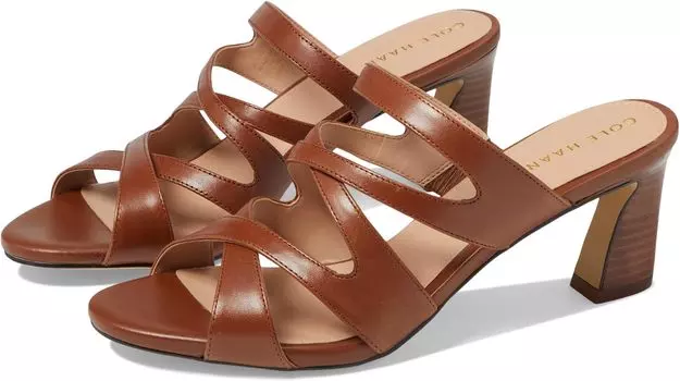 Туфли Cole Haan Alyse Heeled Sandal 65 mm, цвет Dark Sequoia Leather