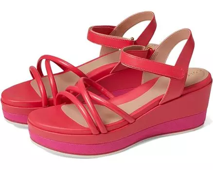 Туфли Cole Haan Grand Ambition Addison Flatform Wedge, цвет Geranium Leather