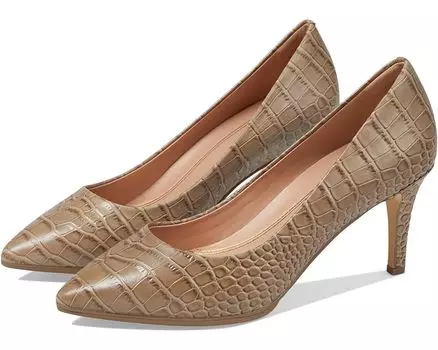 Туфли Cole Haan Grand Ambition Pump, цвет Irish Coffee Croc Print Leather