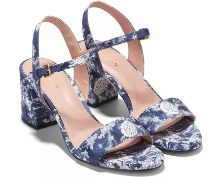 Туфли Cole Haan Josie Block Heel Sandal (65 mm), цвет Navy Floral Print