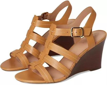 Туфли Cole Haan Josie Fisherman Wedge Sandals, цвет Biscuit Leather