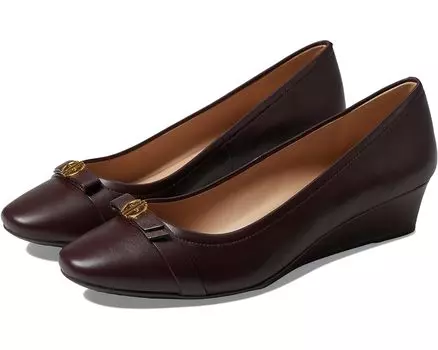 Туфли Cole Haan Malta Wedge 40 mm, цвет Bloodstone Leather