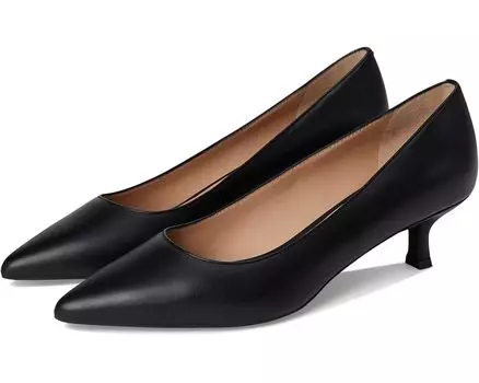 Туфли Cole Haan Marjorie Pumps Waterproof 45mm, цвет Black Leather WP
