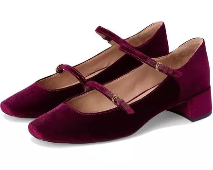 Туфли Cole Haan Paxton Maryjane Pump, цвет Black Cherry Velor