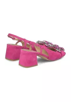 Туфли CON DETALLE PEDRERA Alma en Pena, неон фуксия