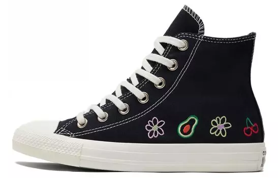 Кеды Chuck Taylor All Star Converse High 'Festival Embroidered Fruits & Florals'