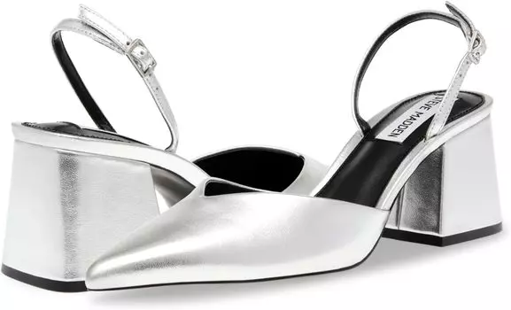 Туфли Courtnie Steve Madden, цвет Silver Leather
