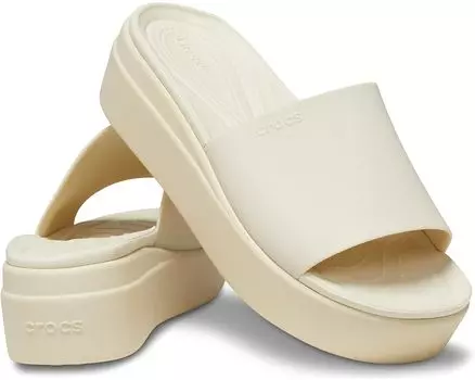 Туфли Crocs Brooklyn Slide, цвет Bone