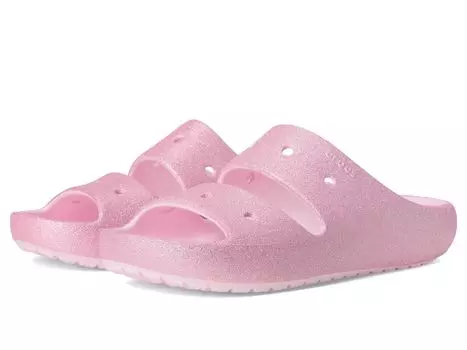 Туфли Crocs Kids Classic Sandals, цвет Pink Milk/Glitter