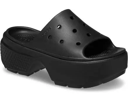 Туфли Crocs Stomp Slide, черный