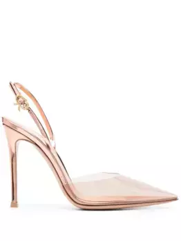 Туфли д'Орсе Ribbon 110 Gianvito Rossi, нейтральный