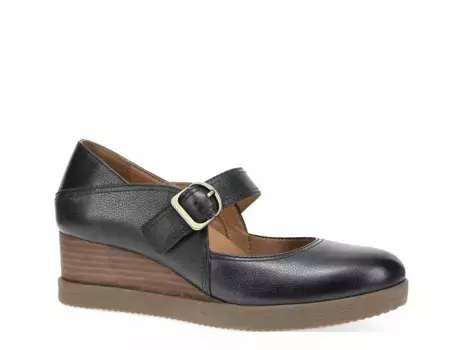 Туфли Dansko Sandy на танкетке, черные