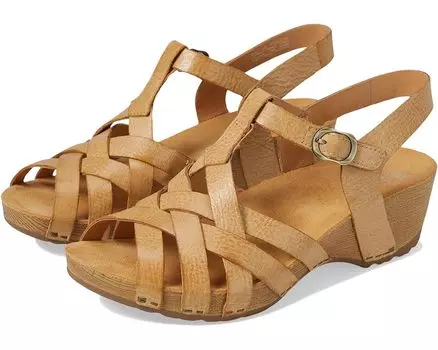 Туфли Dansko Tinley, цвет Tan Milled Burnished