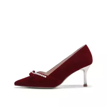 Туфли Daphne High, темно-красный
