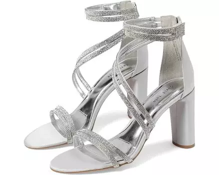 Туфли David Tate Bride, серебряный