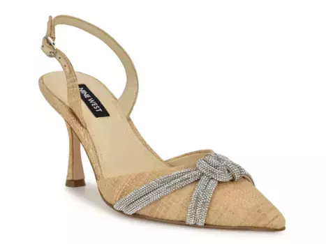 Туфли Deby Nine West, Beige Raffia