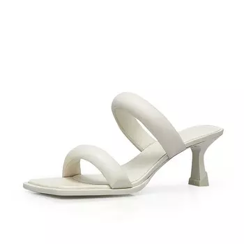 Туфли Deep Breath с открытым носком, хаки