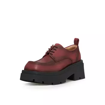 Туфли-дерби Deep Breath, красный