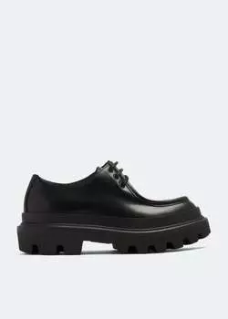 Туфли дерби Dolce&Gabbana Brushed Calfskin, черный