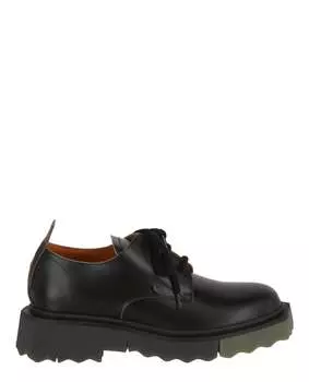 Туфли дерби из губки Off-White, цвет Black Khaki