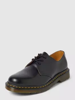 Туфли дерби из кожи на шнурках модель "ГИБСОН" Dr. Martens, черный