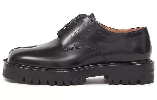 Туфли-дерби Maison Margiela на шнуровке, черный