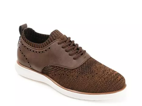 Туфли дерби Vance Co. Waller, темно-коричневый