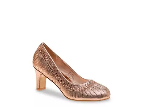 Туфли детские Badgley Mischka Roxanne, золотой металлик