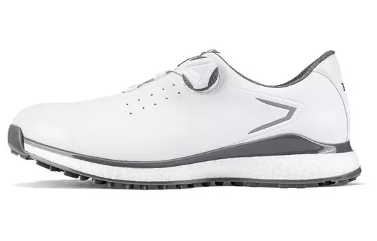 Туфли для гольфа мужские низкие белые Pga