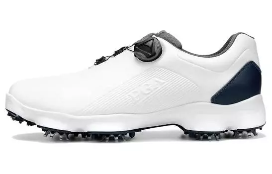 Туфли для гольфа мужские низкие белые Pga