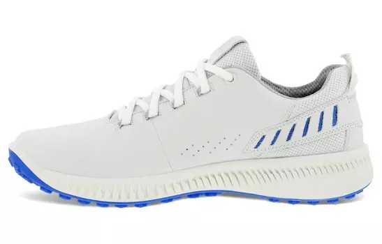 Туфли для гольфа мужские низкие белые Ecco