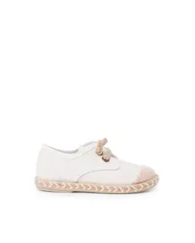 Туфли для мальчика на шнуровке с джутовым носком Pisamonas