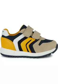 Туфли для обучения ALBEN Geox, цвет taupe navy