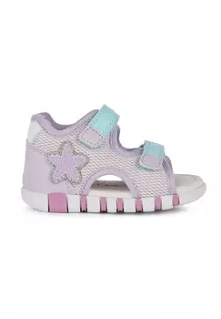 Туфли для первого шага IUPIDOO GIR Geox, цвет pink lilac