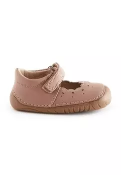 Туфли для первых шагов Crawler Mary Jane Wide Fit G Next, цвет tan brown leather