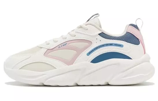 Туфли для повседневной носки женские с низким верхом Sail White Tea White Blue Color Xtep