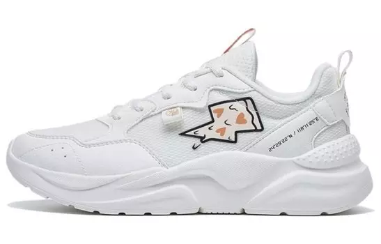 Туфли для повседневной носки женские с низким верхом Sail белые/бежевые Xtep